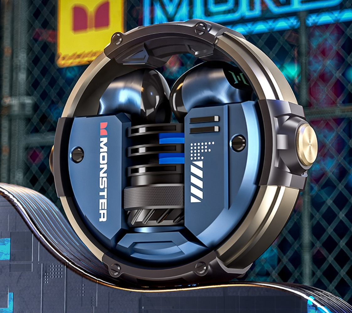 Monster Airmars XKT10 Game TWS earbuds low latency chip with