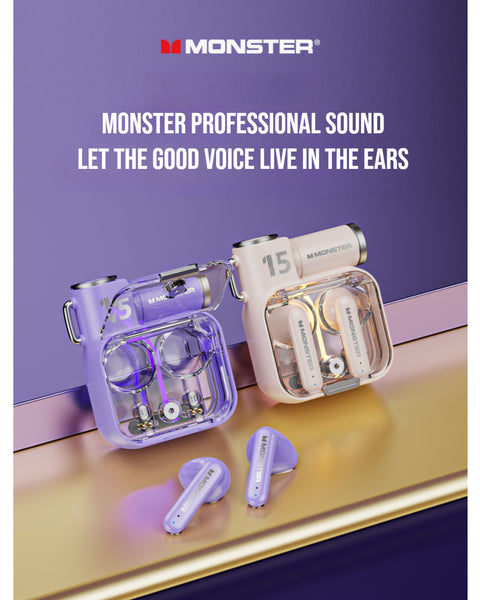 Monster XKT15 Wireless Bluetooth Headphones